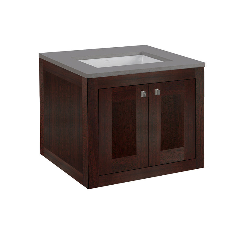 Lacava STL-W-24A-47 STILE Smoky Walnut - Stellar Hardware and Bath 