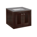 Lacava STL-W-24A-24 STILE Classic Walnut - Stellar Hardware and Bath 