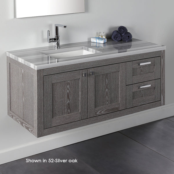 Lacava STL-W-48L-08T1 STILE White with Fine  Texture - Stellar Hardware and Bath 