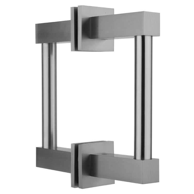 16" Cubix®  H42 Back to Back Shower Door Pull - Stellar Hardware and Bath 