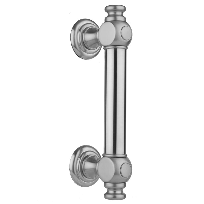 32" H60 Smooth with End Caps Front Mount Shower Door Pull - Stellar Hardware and Bath 