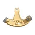 Deltana HPA69 Solid Brass Hinge Pin Stop - Stellar Hardware and Bath 