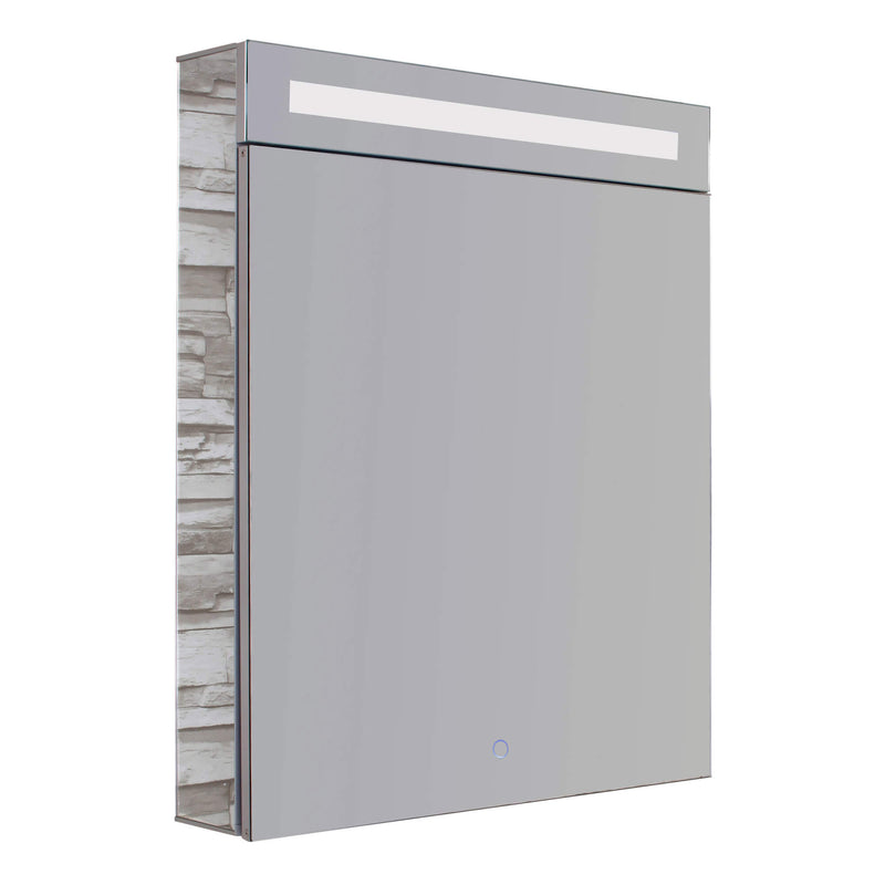 Fine Fixture Aluminum Cabinets - Top LED - Stellar Hardware and Bath 