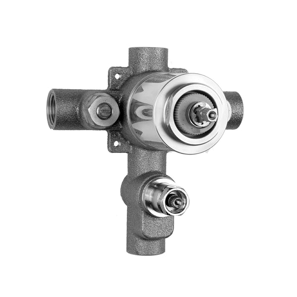 Pressure Balance Cycling Valve with Built in Diverter - Stellar Hardware and Bath 
