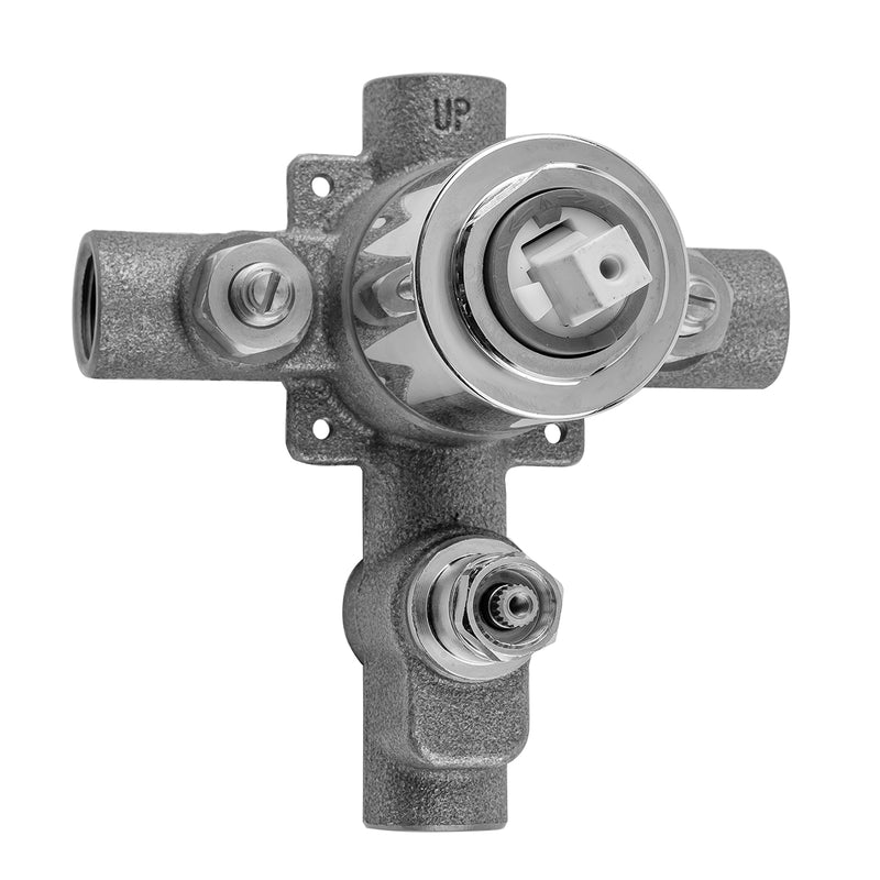 Pressure Balance Valve with Built in Diverter - Stellar Hardware and Bath 