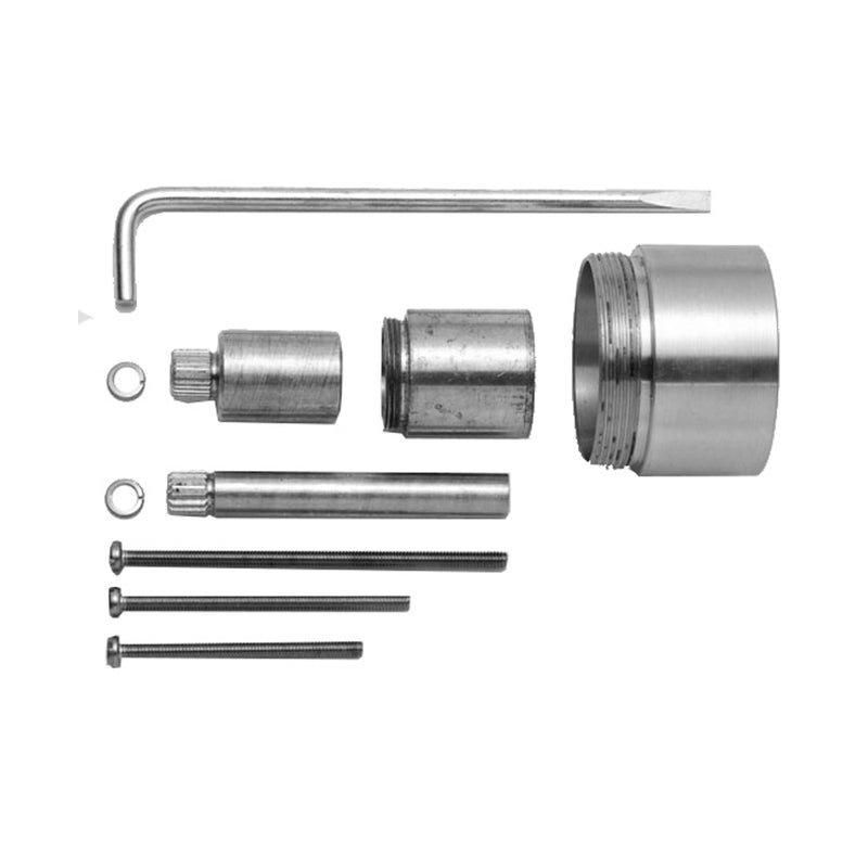 All Brass Extension Kit for 1/2" Tub & Shower Valve (J-THVC12) - Stellar Hardware and Bath 