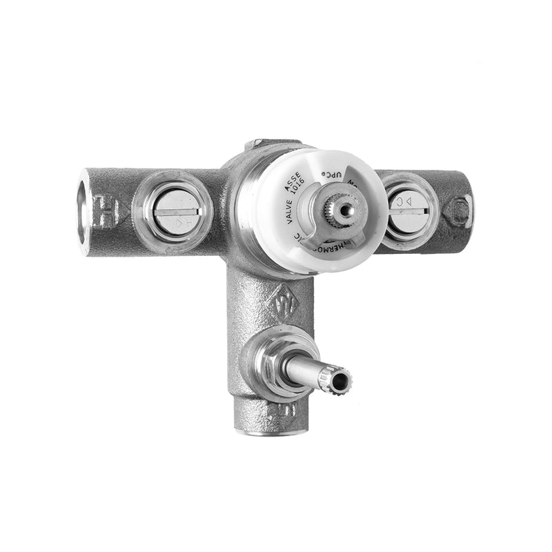 1/2" Thermostatic Valve with Integral Volume Control - Stellar Hardware and Bath 
