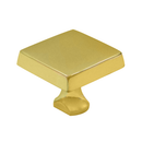 Deltana KSB Solid Brass Square Knob For HD Bolt - Stellar Hardware and Bath 