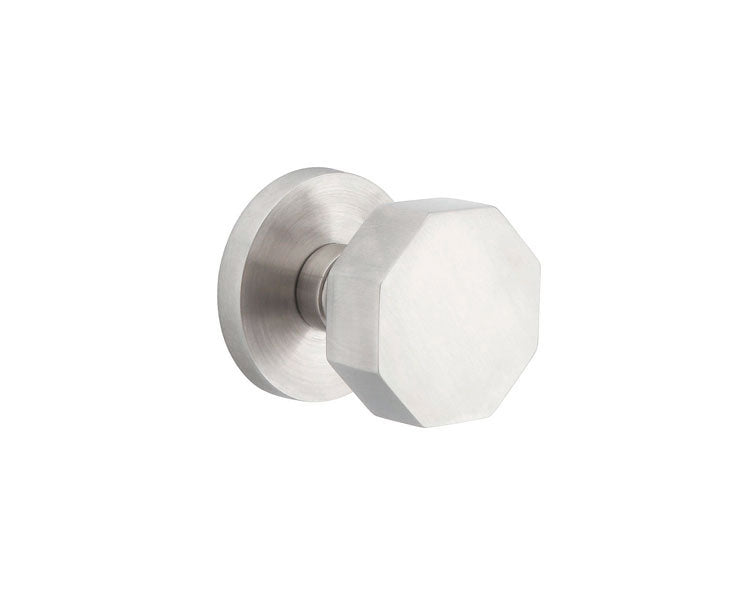 Emtek  Stainless Steel
Octagon Knob - Stellar Hardware and Bath 