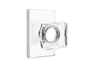 Emtek  Modern Square Crystal Knob - Stellar Hardware and Bath 