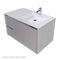 Lacava K36R-03-001G Kubitop Gloss White - Stellar Hardware and Bath 