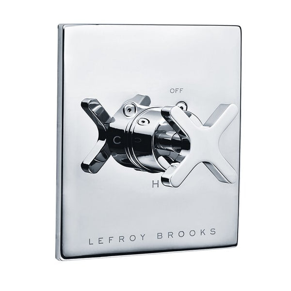Lefroy Brooks K1-4300 Kafka Cross Handle Pressure Balance Trim - Stellar Hardware and Bath 