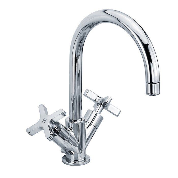 Lefroy Brooks K1-1210 Kafka Single Hole Bathroom Faucet with Pop-Up Waste - Stellar Hardware and Bath 