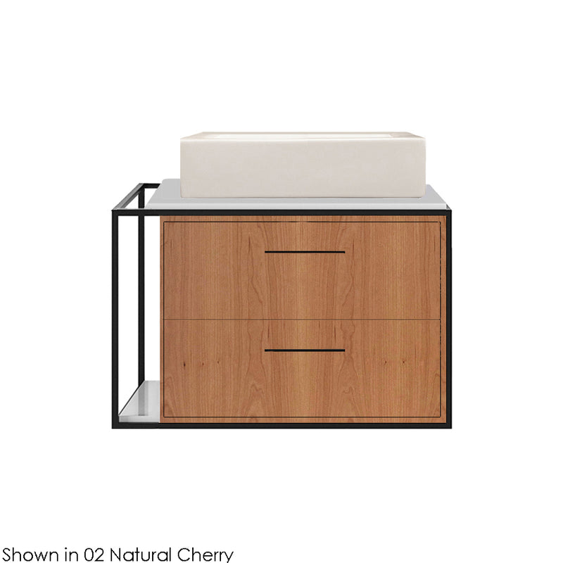 Lacava LIN-VS-24R-35 Linea  Matte Ardesia - Stellar Hardware and Bath 