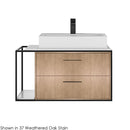 Lacava LIN-VS-30R-08 Linea  Matte White - Stellar Hardware and Bath 