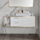 Lacava LIN-VS-48RF-51 Linea  Brushed Brass - Stellar Hardware and Bath 