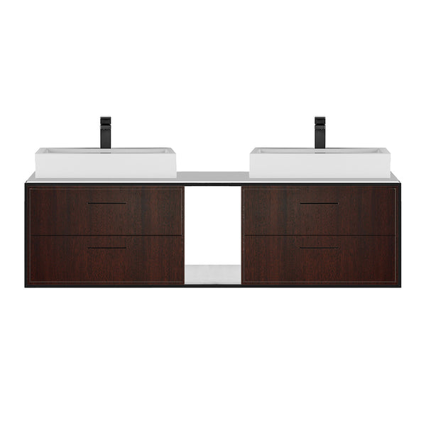 Lacava LIN-VS-60A-31 Linea  White Oak - Stellar Hardware and Bath 