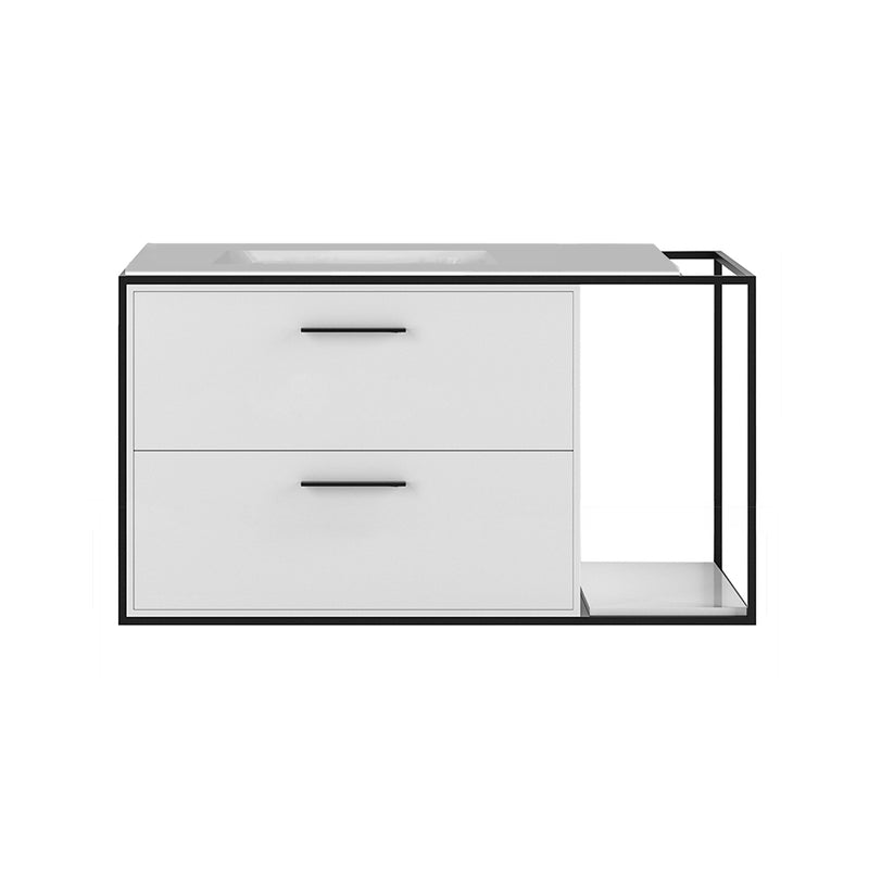Lacava LIN-UN-36LT-001G Linea  Polished White (Solid Surface) - Stellar Hardware and Bath 