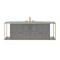 Lacava LIN-UN-60B-84 Linea  Gloss Taupe - Stellar Hardware and Bath 