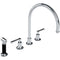 Lefroy Brooks M2-4700 
Fleetwood Kitchen Faucet With Pull Out Spray
 
13-5/8" H - Stellar Hardware and Bath 