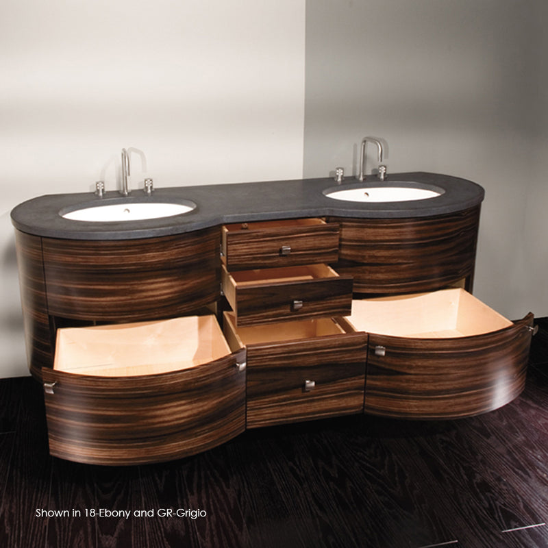 Lacava FLO-F-72-08 Flou Matte White - Stellar Hardware and Bath 