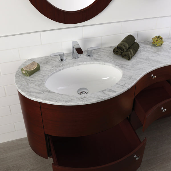 Lacava FLO-48LT-001M FLOU Matte White - Stellar Hardware and Bath 