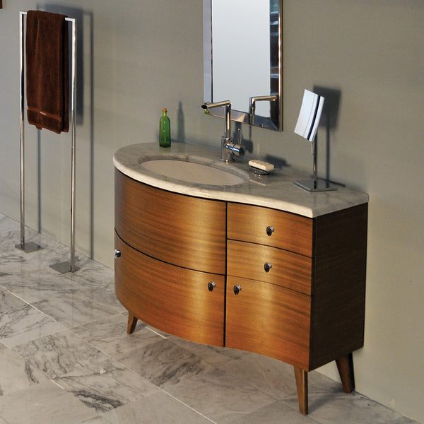 Lacava FLO-F-48L-47 FLOU Smoky Walnut - Stellar Hardware and Bath 