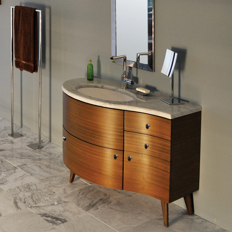Lacava FLO-F-48L-07 FLOU Natural Walnut - Stellar Hardware and Bath 