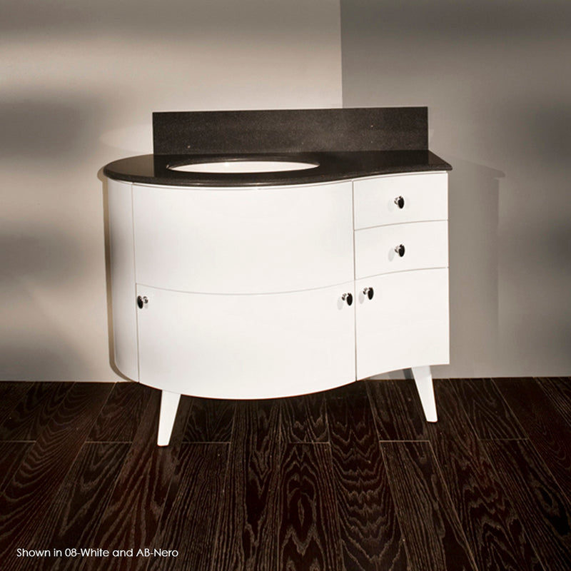 Lacava FLO-F-42R-08 Flou Matte White - Stellar Hardware and Bath 
