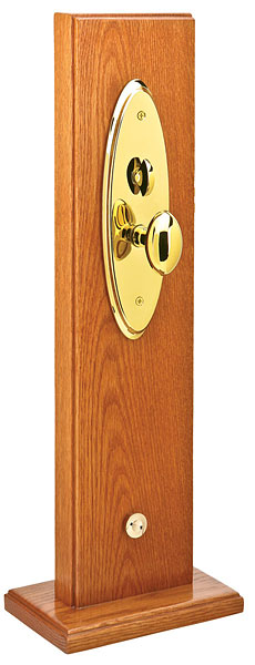 Emtek 3301 Salem Single Cylinder Keyed Entry Classic Brass Mortise Handleset - Stellar Hardware and Bath 