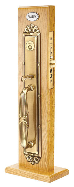 Emtek 3009 Versailles Dummy Designer Brass Mortise Handleset - Stellar Hardware and Bath 