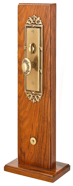 Emtek 3309 Versailles Single Cylinder Keyed Entry Designer Brass Mortise Handleset - Stellar Hardware and Bath 