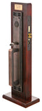 Emtek 3349 Craftsman Full Length Single Cylinder Keyed Entry Designer Brass Mortise Handleset - Stellar Hardware and Bath 