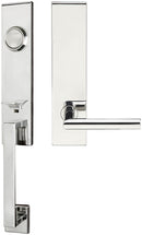 Inox MH105TDP-32-RH MH105 Frankfurt Lever, Tubular Dummy Handleset, Polished Stainless Steel, RH - Stellar Hardware and Bath 