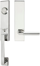 Inox MH221TDP-32-RH MH221 Aurora Lever, Tubular Dummy Handleset, Polished Stainless Steel, RH - Stellar Hardware and Bath 