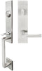 Inox MH221C573-32D-LH MH221 Aurora Lever, Tubular Entry Handleset, Satin Stainless Steel, LH - Stellar Hardware and Bath 