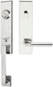 Inox MH221C573-32-LHR MH221 Aurora Lever, Tubular Entry Handleset, Polished Stainless Steel, LHR - Stellar Hardware and Bath 