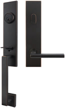 Inox MH243C563-10B-RH MH243 Sunrise Lever, Tubular Entry Handleset, Oil Rubbed Bronze, RH - Stellar Hardware and Bath 