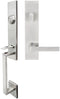 Inox MH345C573-32D-LH MH345 Tokyo Lever, Tubular Entry Handleset, Satin Stainless Steel, LH - Stellar Hardware and Bath 