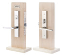 Emtek 3313 Brisbane Mortise Single Cylinder Half Plate Entry Set - Stellar Hardware and Bath 