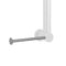 Vertical Left  Contemporary Toilet Paper or Wash Cloth Holder for Grab Bar - Stellar Hardware and Bath 