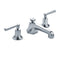 Lefroy Brooks M1-1101 Mackintosh Lever 3-Hole Widespread Bathroom Faucet with Pop-Up Waste - Stellar Hardware and Bath 