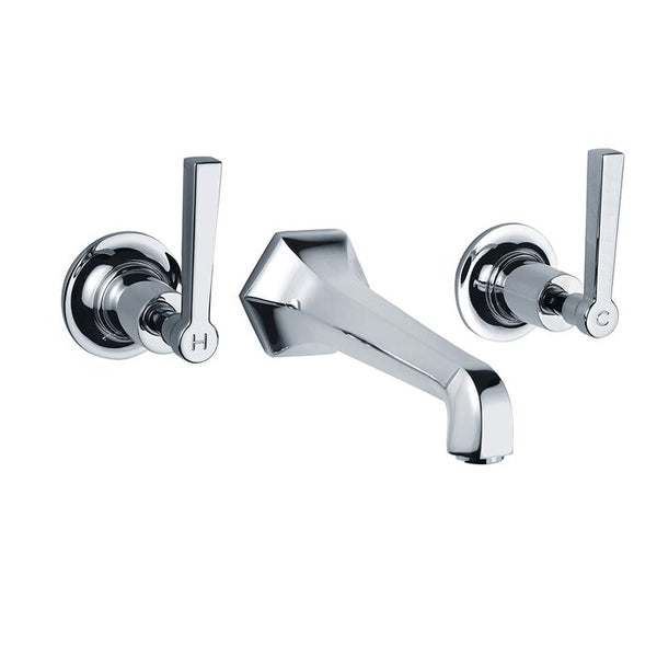 Lefroy Brooks M1-1111 Mackintosh Lever Wall Mounted Bathroom Faucet - Stellar Hardware and Bath 