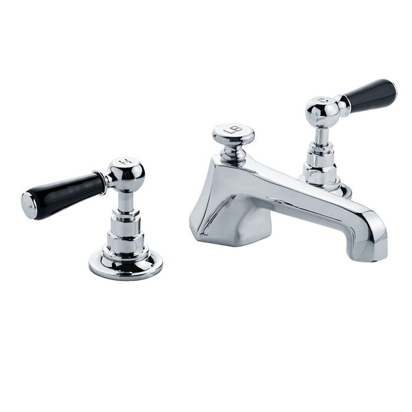 Lefroy Brooks CB-1103 Mackintosh Lever Widespread Bathroom Faucet with Pop-Up Waste - Stellar Hardware and Bath 