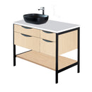 Lacava NAV-VS-36L-16 Navi Matte Black - Stellar Hardware and Bath 