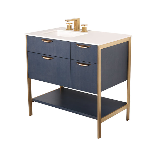 Lacava NAV-UN-36L-31 Navi White Oak - Stellar Hardware and Bath 