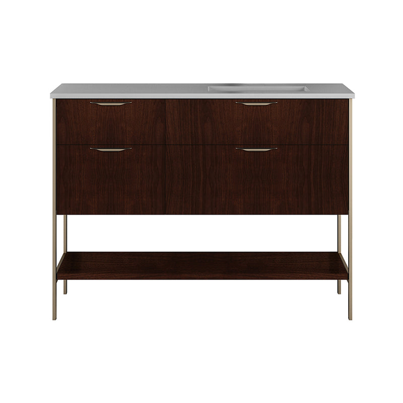 Lacava NAV-UN-48R-33 Navi African Mahogany - Stellar Hardware and Bath 