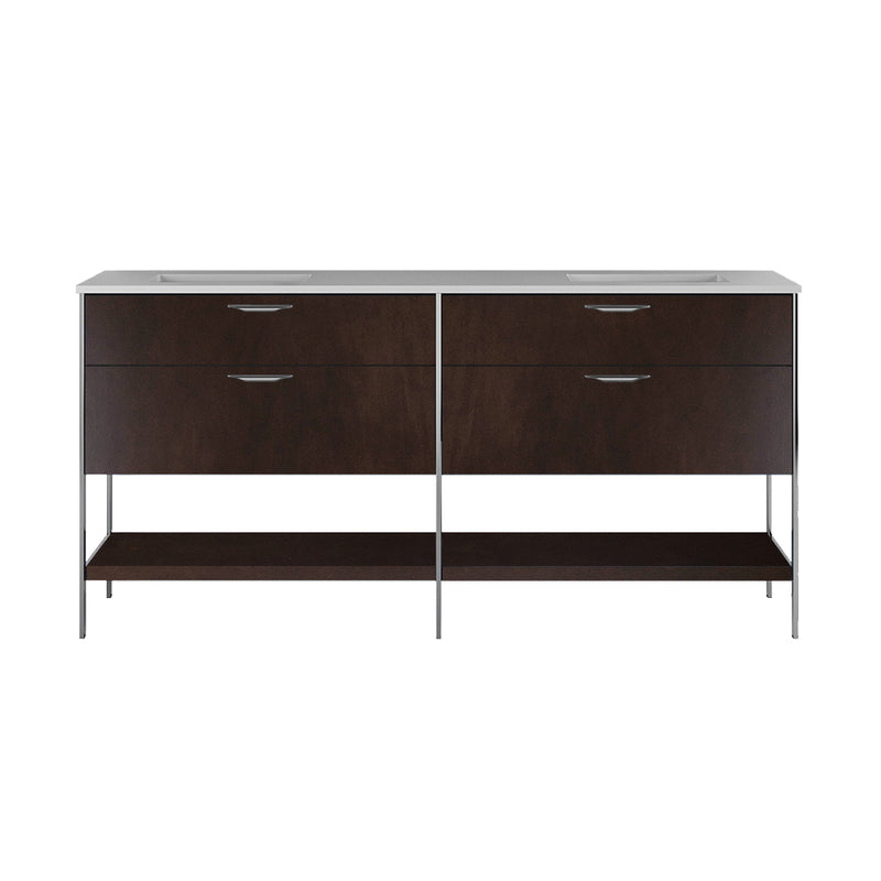 Lacava NAV-UN-72-33 Navi African Mahogany - Stellar Hardware and Bath 
