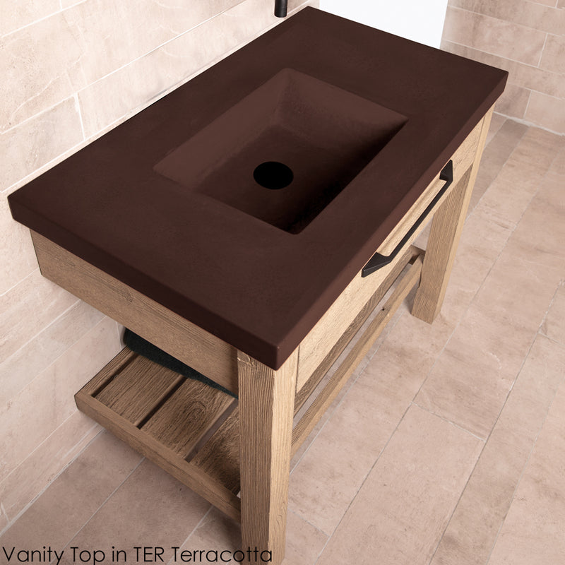 Lacava NTR-UN-30-46 NEWTERRA Driftwood - Stellar Hardware and Bath 