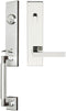 Inox NY345C563-32-LH NY345 Tokyo Lever, Tubular Entry Handleset, Polished Stainless Steel, LH - Stellar Hardware and Bath 
